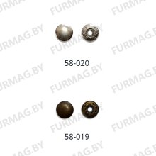 Кнопка альфа 10 мм (упак. 720±10 шт)